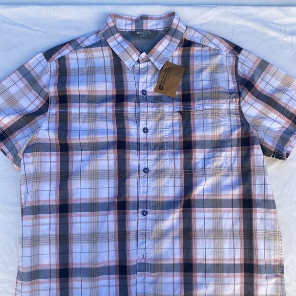 Mountain Warehouse Men’s Short Sleeve Shirt XL - Picture 1 of 10